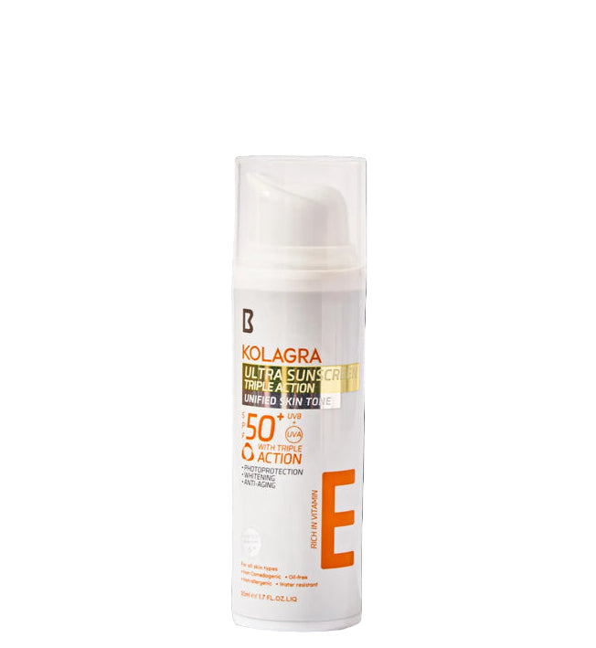 Kolagra Ultra Sunscreen Triple action SPF50+