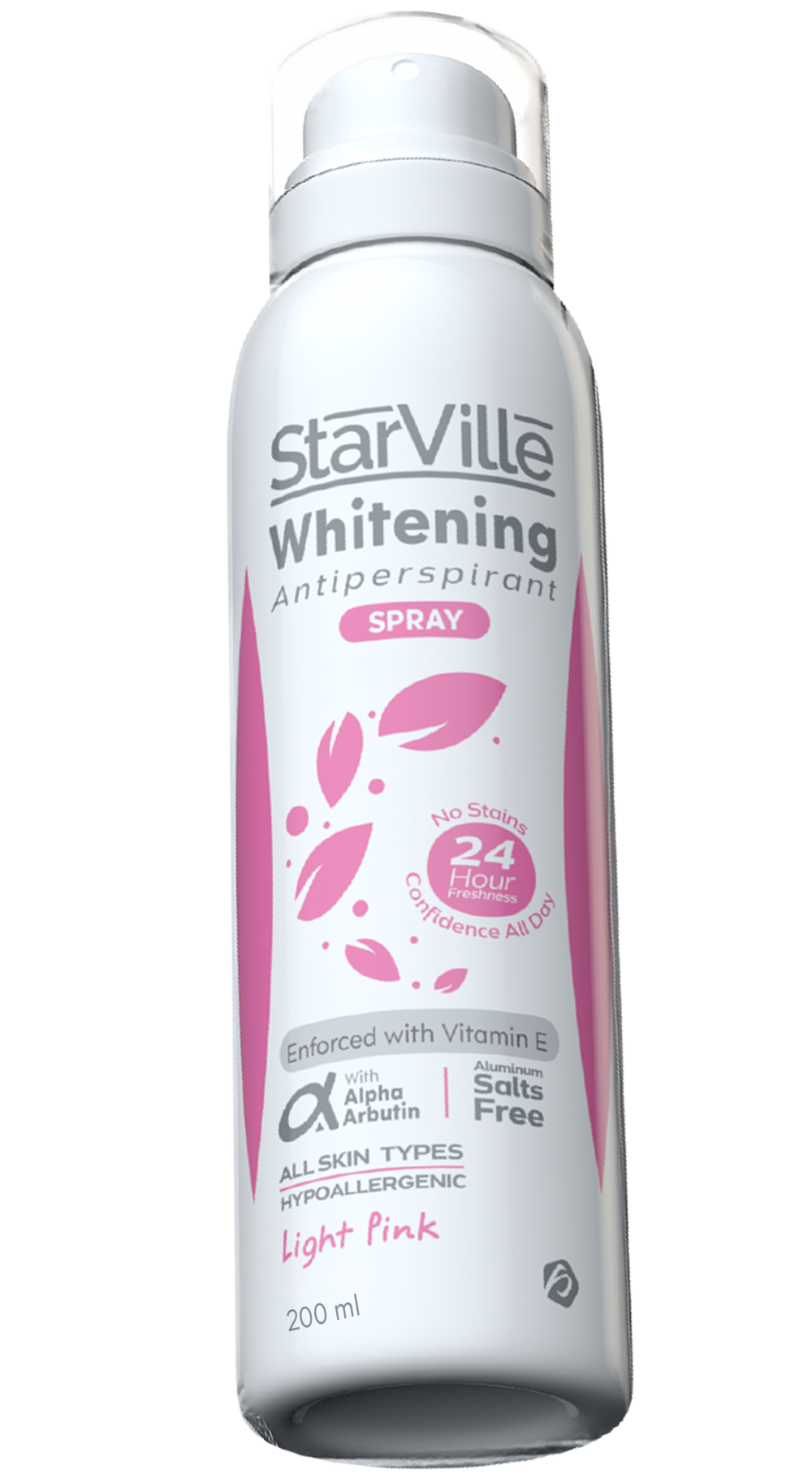 Starville Whitening Antiperspirants Spray Light Pink 200 ml