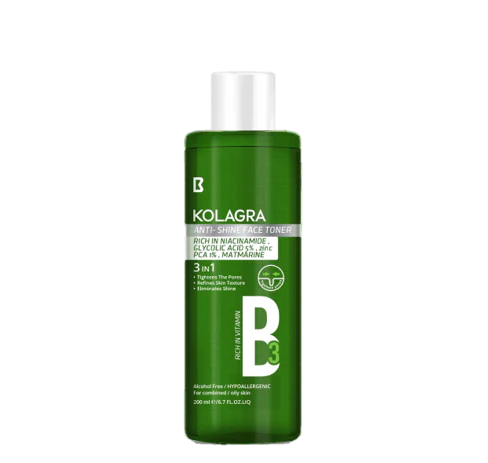 Kolagra Anti-Shine face toner 200ml