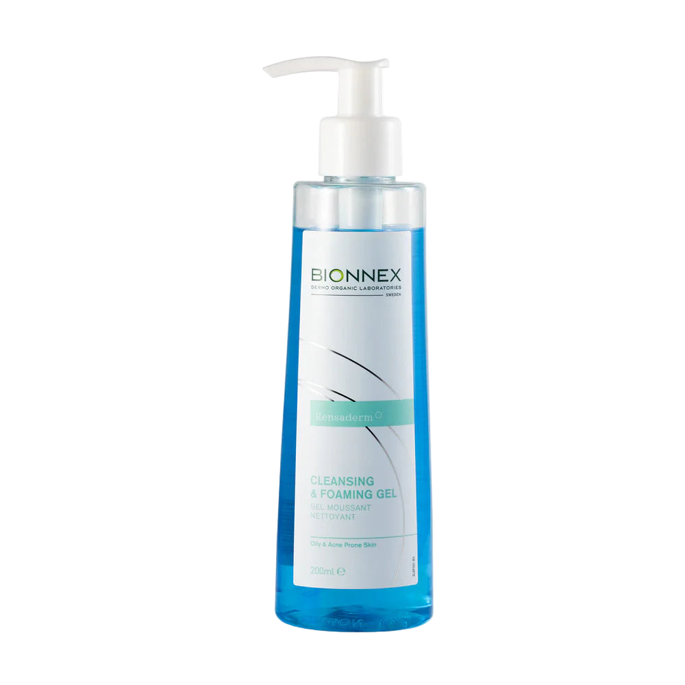 Bionnex rensaderm cleansing and foaming gel 200ml