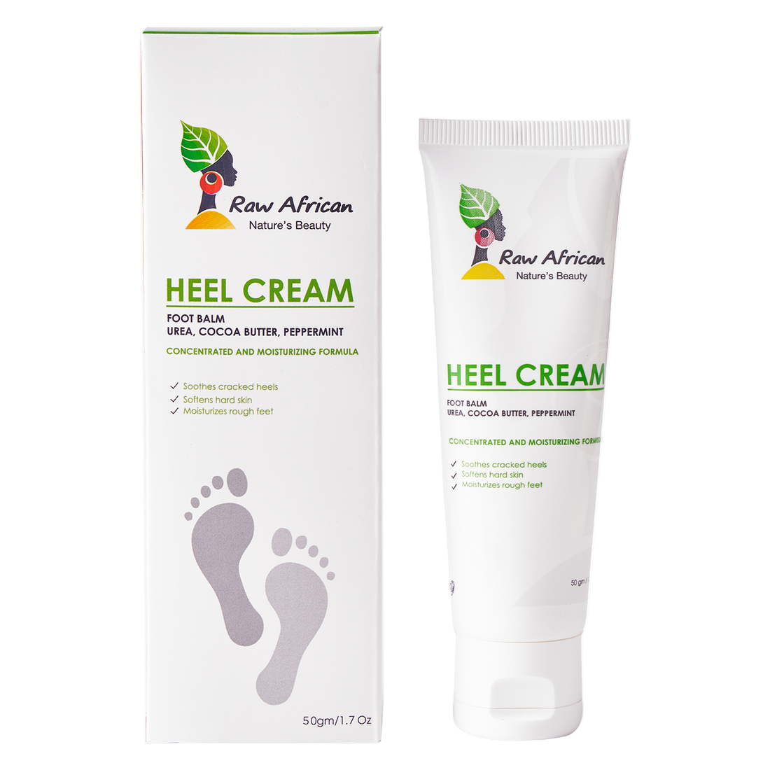 Raw african Urea Heel Cream