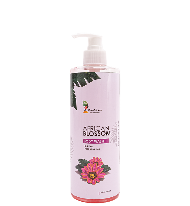 Raw African Blossom Body Wash 500ml