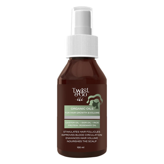 Twist and go Organic Oils Stimulator - For hair growth and volume 100ml