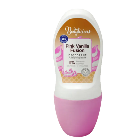 Bodylicious Roll On Pink Vanilla Fusion 50ml