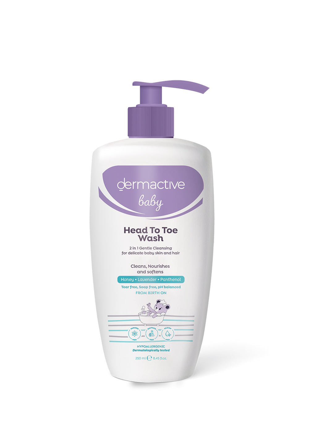 Dermactive Head to toe wash 250ML