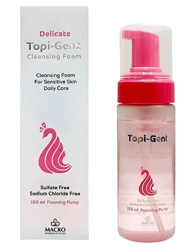 Topi Gent Cleansing Foam For Sensitive Skin