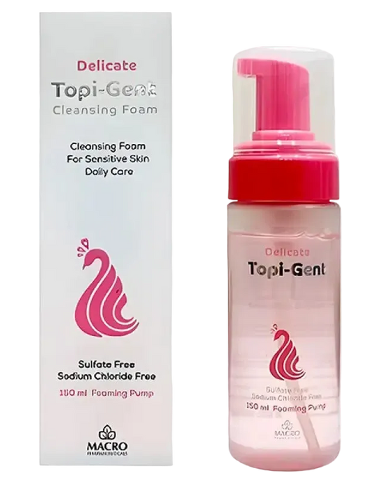 Topi Gent Cleansing Foam For Sensitive Skin