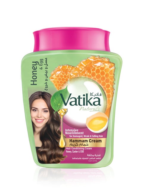 Vatika Naturals Honey, Egg & Castor Hair mask Intensive Nourishment 450 ml
