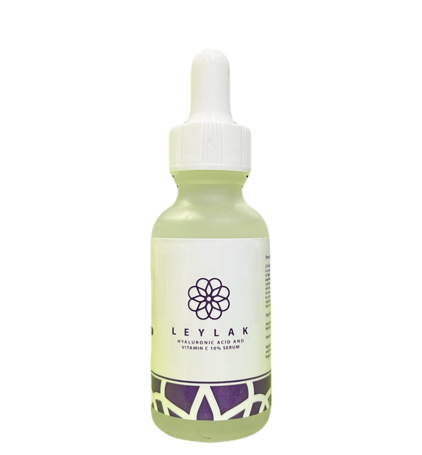 Leylak hyaluronic acid and vitamin c 10% serum
