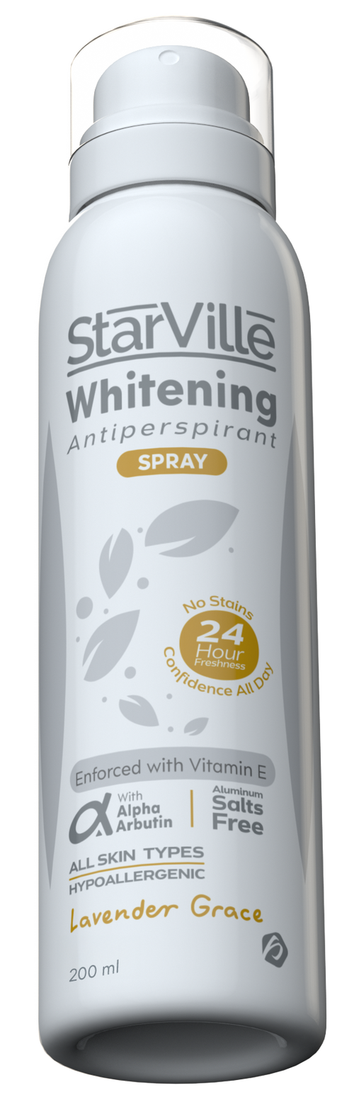 Starville Whitening Antiperspirants Spray Lavender Grace 200 ml