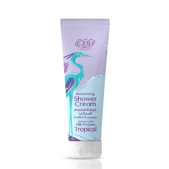 Eva Skin Care Moisturizing Shower Cream Enriched With Milk Proteins Tropical 250Ml
