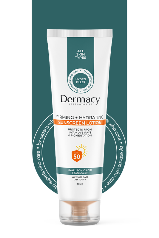Dermacy Firming + Hydrating Sunscreen Lotion (SPF 50) 50ml